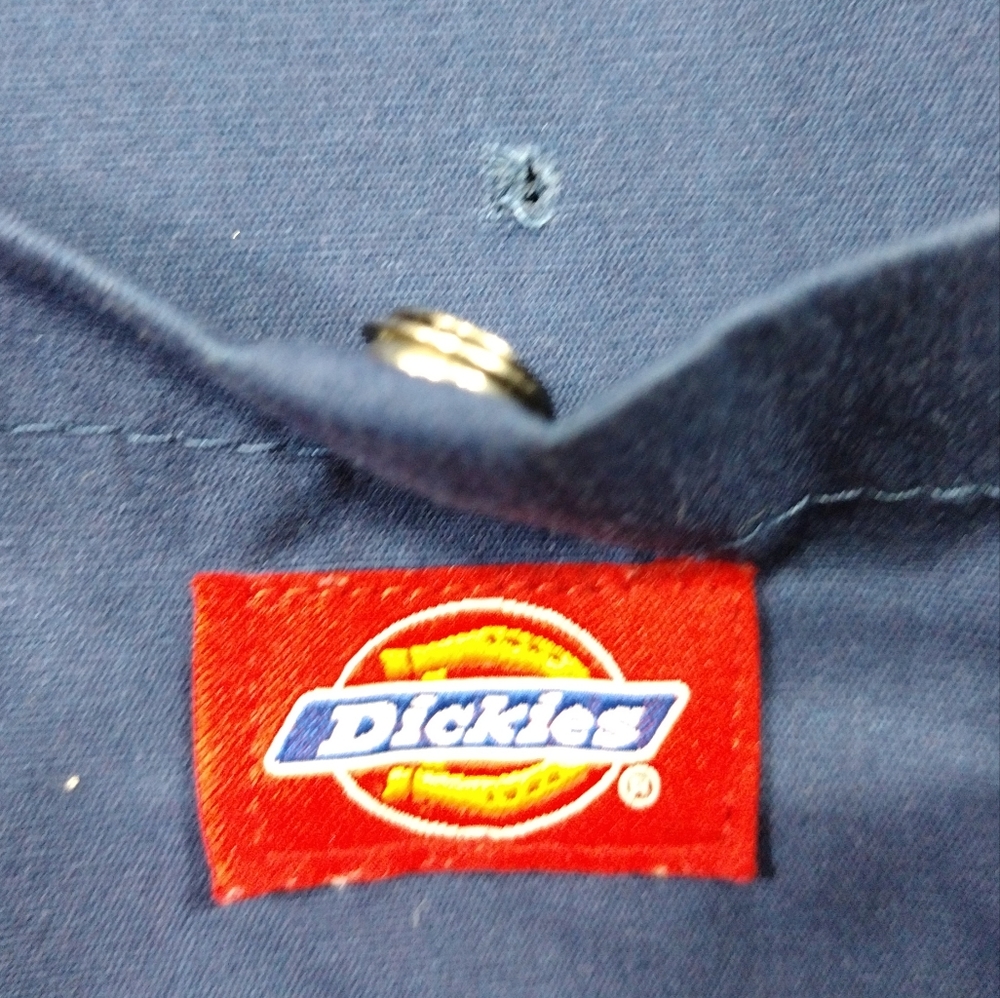 Vintage Dickies Work Coveralls Mechanics Jumpsuit Mens 3X Blue Boho Retro 90s - Picture 3 of 12